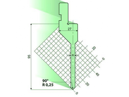 90°Punches/top-tools, Amada Press Brake Tooling