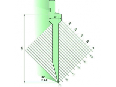 30°Punches/top-tools, Amada Press Brake Tooling