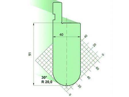 30°Punches/top-tools, Amada Press Brake Tooling