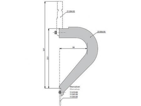 0°Punches/top-tools, Amada Press Brake Tooling