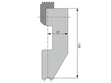 0°Punches/top-tools, Amada Press Brake Tooling