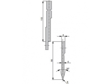 30°Punches/top-tools, Amada Press Brake Tooling