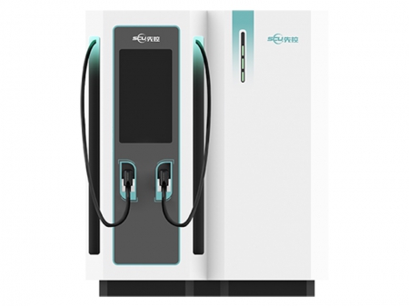 EVMS ONE EV Charging Station with Integrated Battery