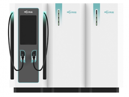 EVMS ONE EV Charging Station with Integrated Battery