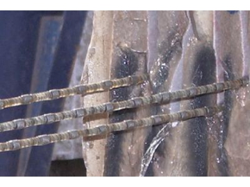 Multi-Wire Diamond Saw for Slab Cutting