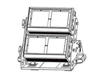 Stage Lighting RGBAL LED Cyclorama Light  Code SS822XAL Stage Lighting