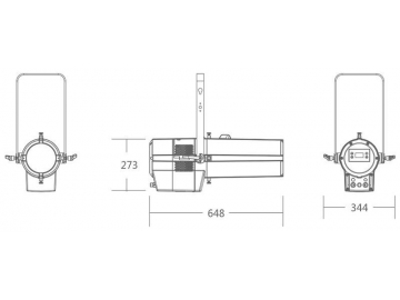 Stage Lighting LED Profile Spot  Code SS857SWT/SCT Stage Lighting