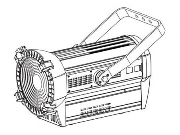 Stage Lighting Spot LED Fresnel Light  Code SS815XAL Stage Light