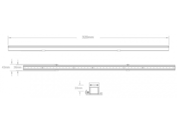 Architectural Lighting LED Pixel Light Bar  Code AI771ET LED Lighting