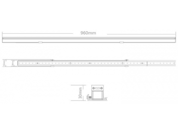 Architectural Lighting RGB LED Pixel Light Bar  Code AI779ET LED Lighting