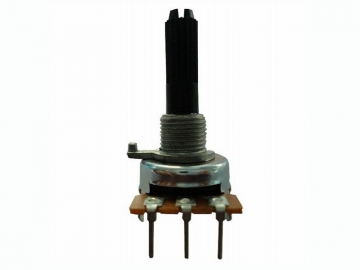 17mm Size Insulated Shaft Rotary Potentiometer,WH0171