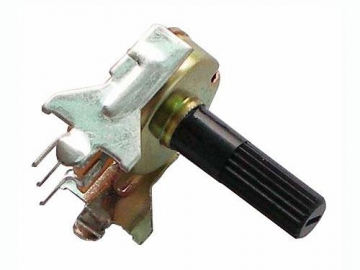 17mm Size Insulated Shaft Rotary Potentiometer, WH0171-2