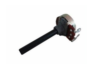Metal 24mm Round Shaft Rotary Potentiometer,WH0241