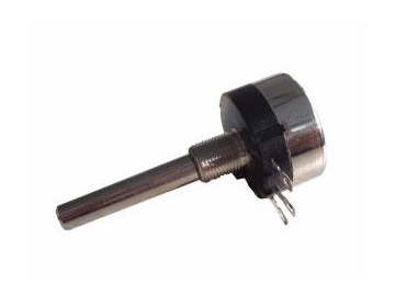 24mm Size Metal Shaft 6K Rotary Potentiometer, RV24 Series