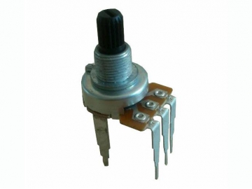 17mm Size Insulated Shaft Rotary Potentiometer, WH171 Series