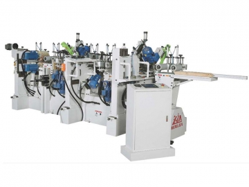 4-Sided Sanding and Calibrating Machine