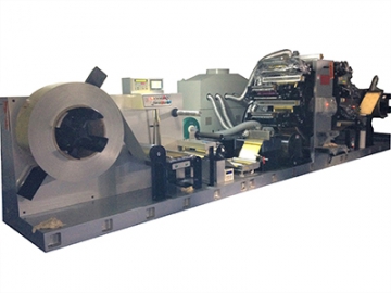 JX-4C460R+1 Flexographic Printing Press for Metal Printing