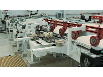 Scoring and Cutting Unit of Plasterboard Production Line