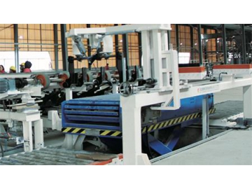 Scoring and Cutting Unit of Plasterboard Production Line