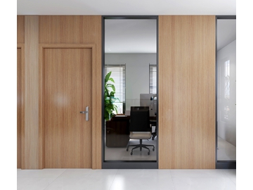 Wood with Aluminum Partition