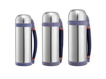 Thermos with Handle Vacuum Flask Fashion Stainless Steel Vacuum Stainless Steel Water Cup Business Portable Tea Cup