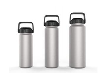 Vacuum Flask Thermos with Handle Stainless Steel Vacuum Flask Silver Color​
