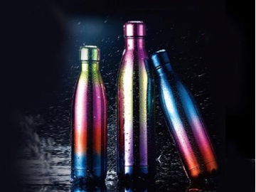 Stainless Steel Vacuum Insulated Water Bottle with Smooth Gloss Finished
