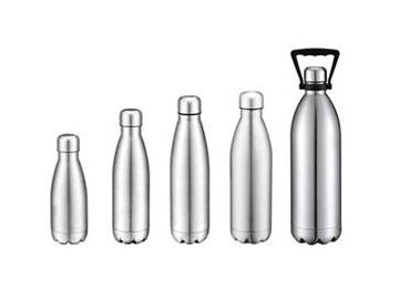 Stainless Steel Vacuum Insulated Water Bottle with Smooth Gloss Finished