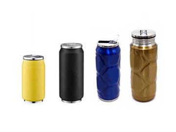 Fashion Vacuum Flask Stainless Steel Water Bottle with Straw
