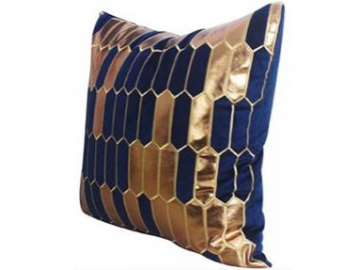 Copper/Gold Throw Pillow