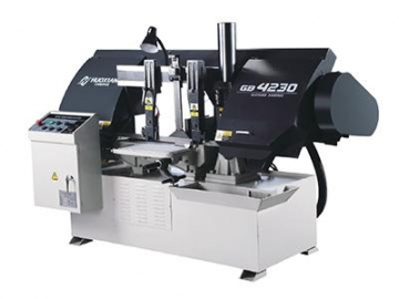 Semi-automatic Horizontal Metal Band Saw,Single Column Type