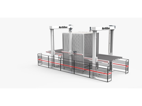 Multi-Level Buffer System with Lift | NorthGlass | ETW
