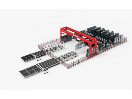 Gantry Type Glass Storage System