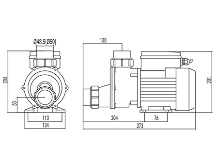 SPA Massage Tub Pump, DXD-310A