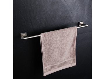 Industrial Stainless Steel Bathroom Single Towel Rack  SW-TR004