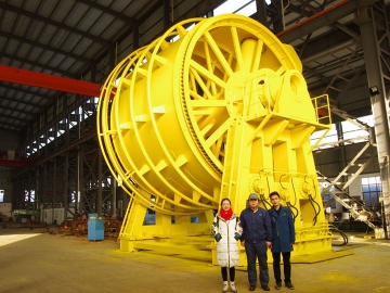 Sand-suction Winch