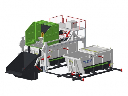 High-Lift Garbage Compression Station