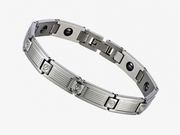 S1084 Healthcare Magnetic Stainless Steel Bracelet