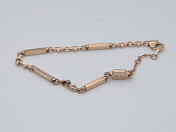 S1425 Healthcare Stainless Steel Bracelet with Magnetic Bars