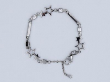S1422 Healthcare Stainless Steel Bracelet with Magnetic Bars