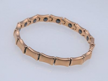 S1310-1 Healthcare Magnetic Stainless Steel Bracelet Like Gold