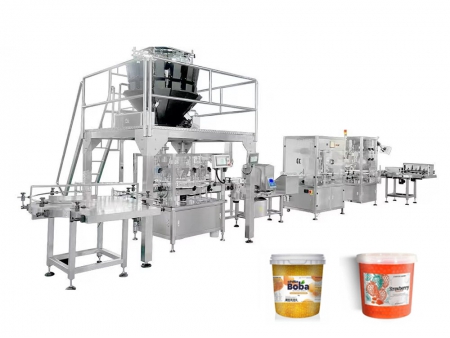 Automatic Popping Boba Packaging Line
