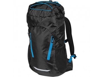 CBB1389-1 20L Waterproof Hiking Backpack, Black Large Capacity Camping Backpack