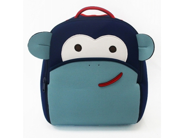 CBB5807-1 Neoprene Cartoon Kids Backbag, 24*16*34cm Kindergarten Backpack