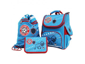 CBB5829-1 Kid School Bag Set, Student Backpack, Drawstring Bag, Folder Organizer