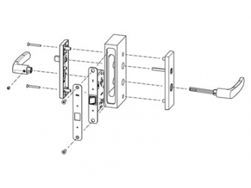 MPD1613 Mortise Lever Lock