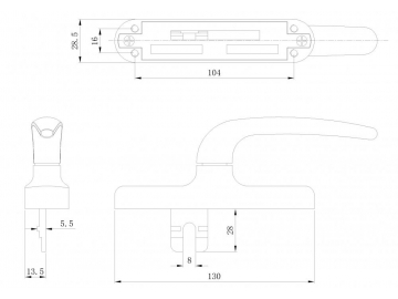 1101A Handles