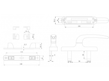 1101D Handles