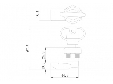 1034 Sash Locks