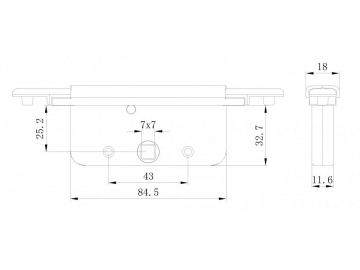 2219A Hook locks